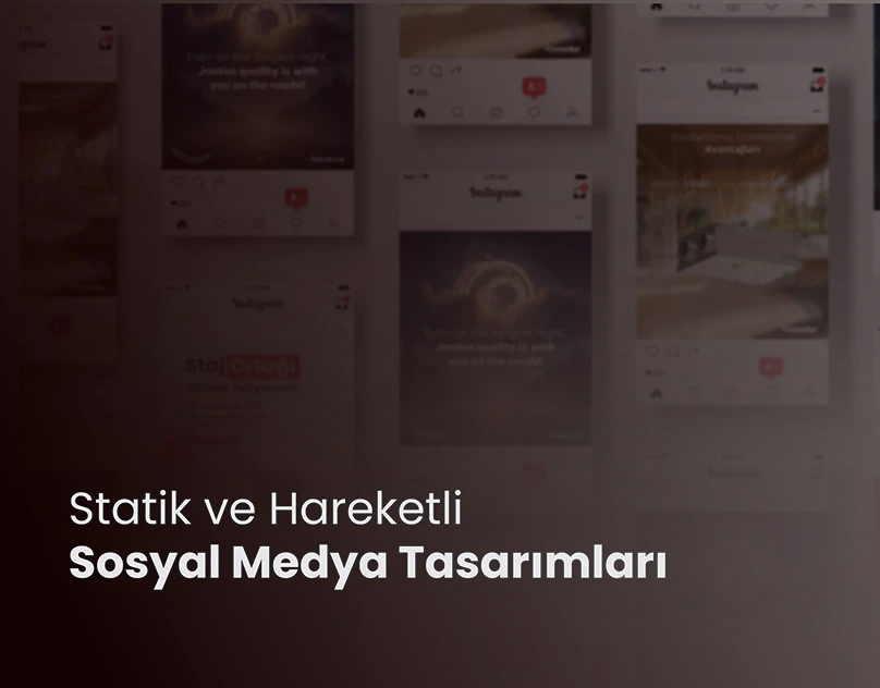 Sosyal Medya İçerik Tasarımları — Behance proje kapağı